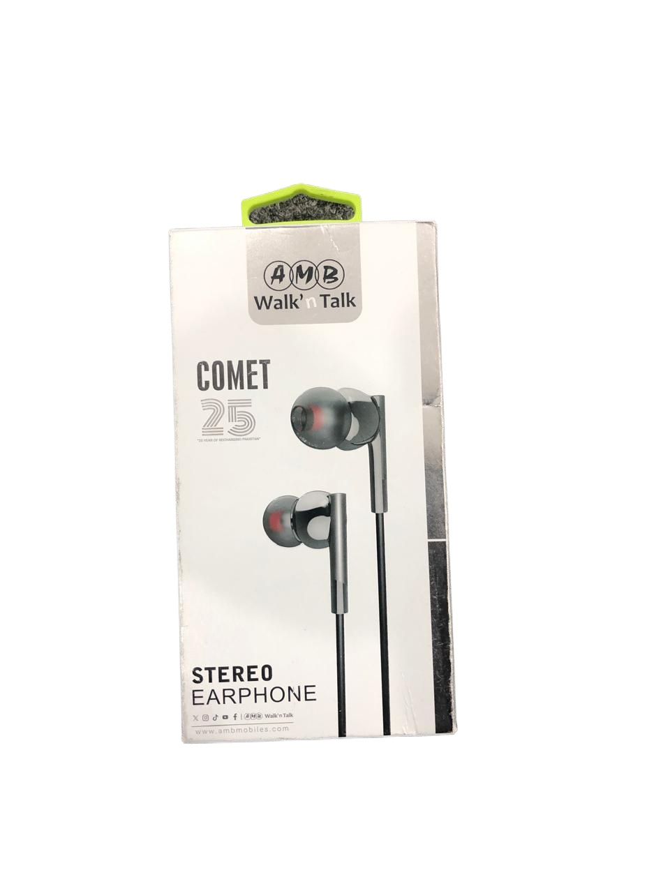 AMB Walk'n Talk Earphone Comet (3.5mm)