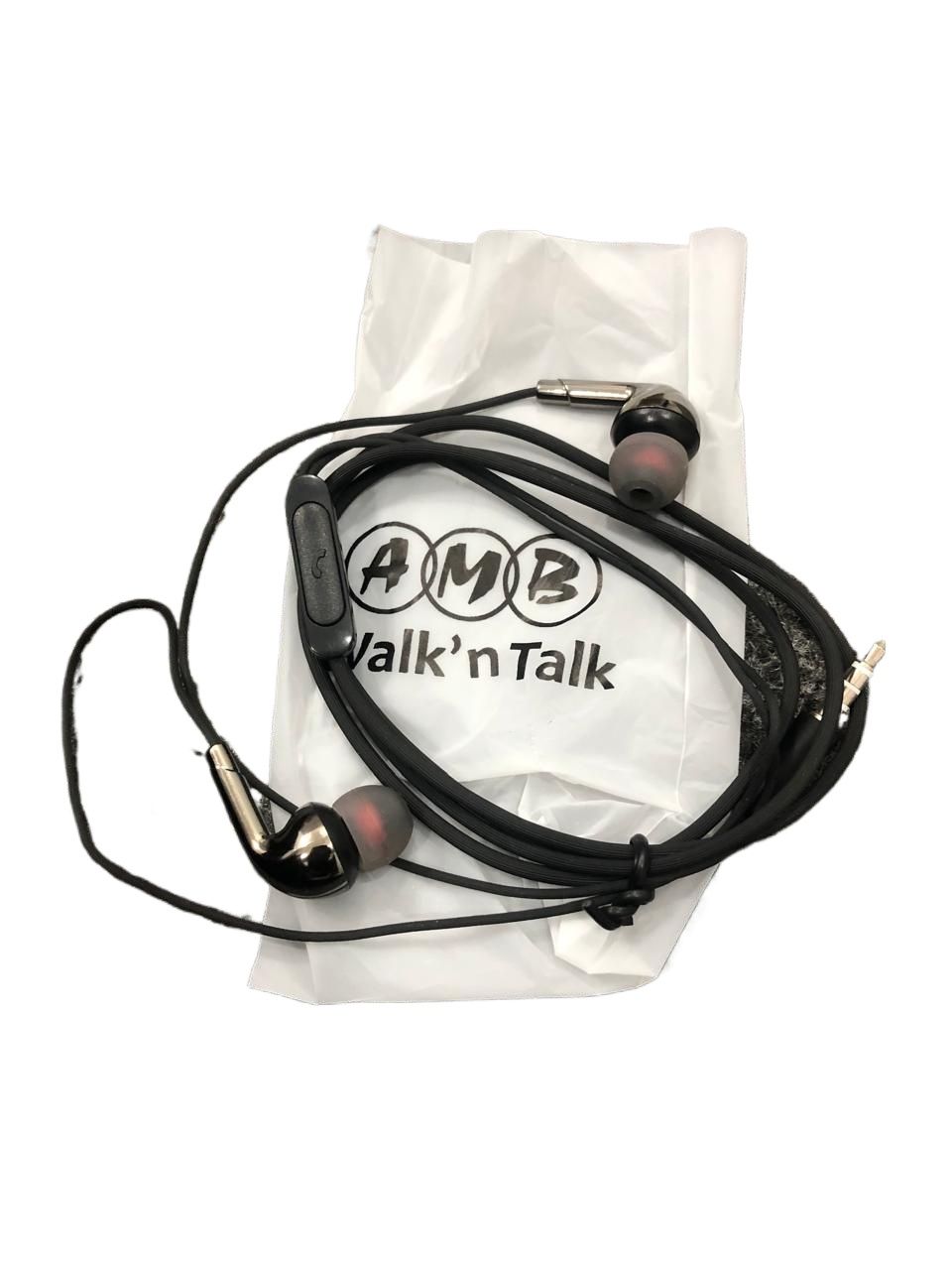 AMB Walk'n Talk Earphone AMB S (3.5mm)