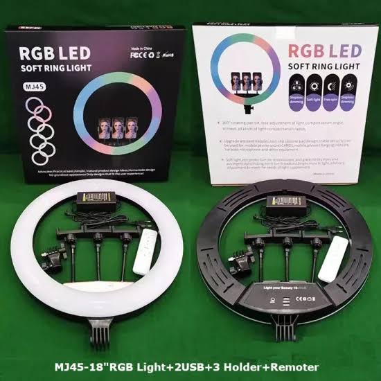 3-Color LED Ring Light 14