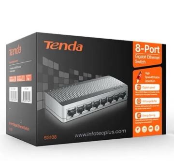 Tenda Gigabit Ethernet Switch SG108M (8-Port)