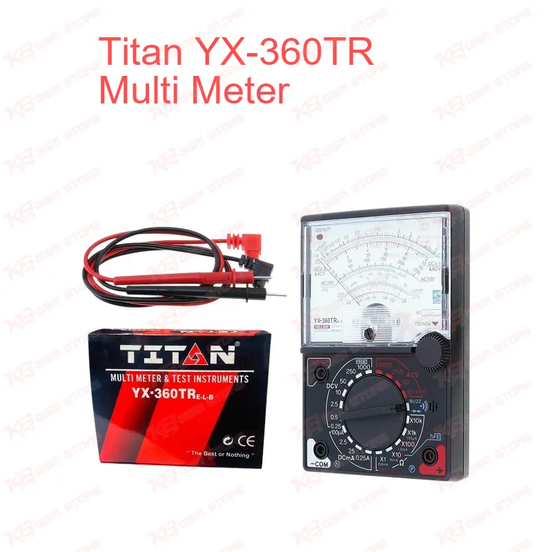 Titan DC Analogue Meter Y-360TR