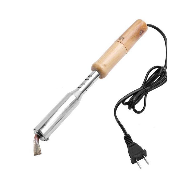 Wooden Handle Soldering Iron 75W