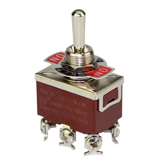 6 Pin Toggle Switch ON/OFF